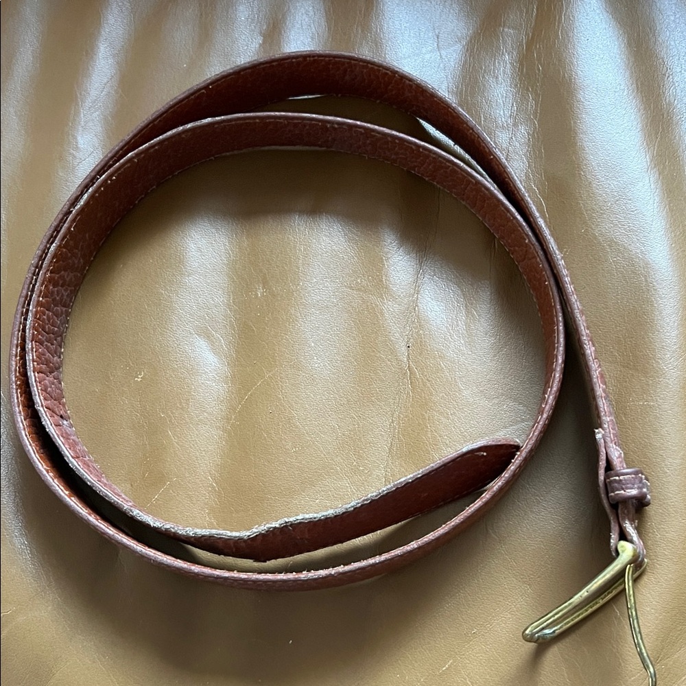 Polo Ralph Lauren Brown Leather Belt